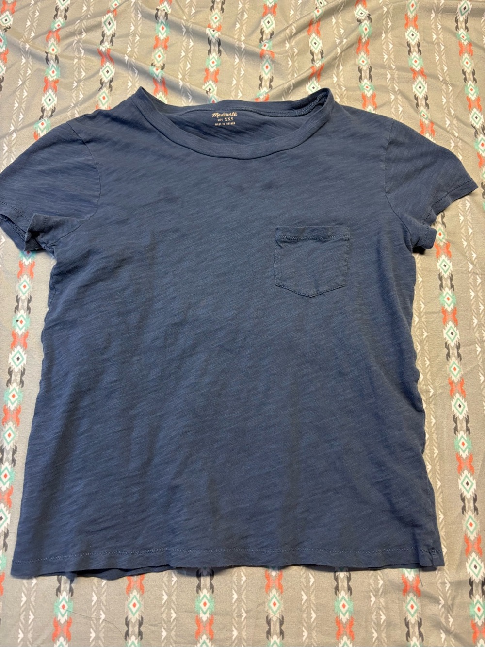 ⚛️Madewell Navy Short-Sleeve Pocket Tee